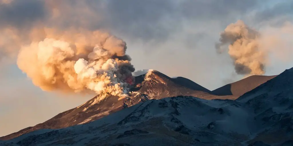 Mount Etna Vulcano Sicily Italy
