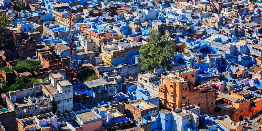 Jodhpur India - The Blue City