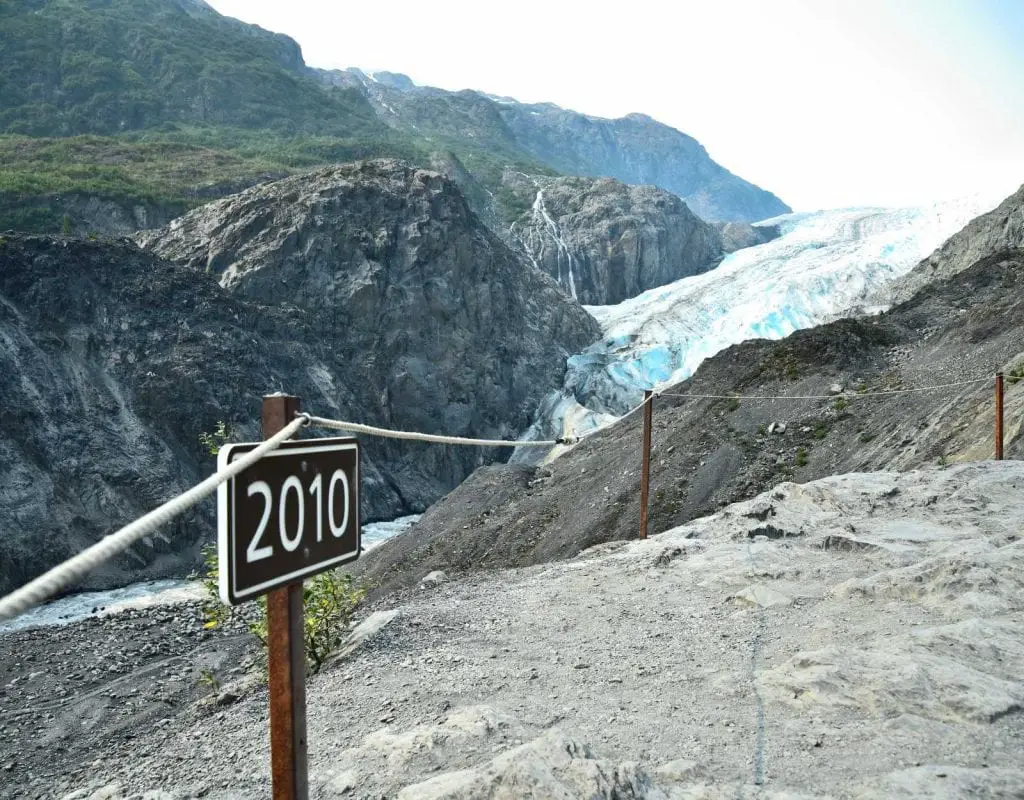 Exit Glacier Melts Alaska