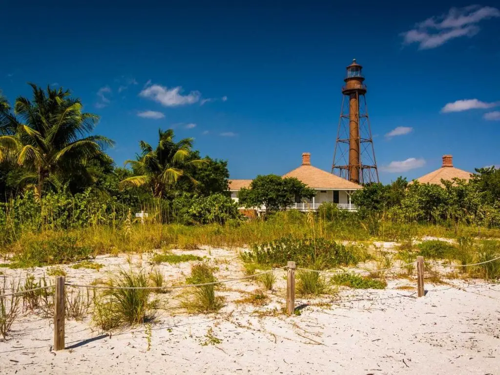 Sanibel Island Lighthouse Florida Beach