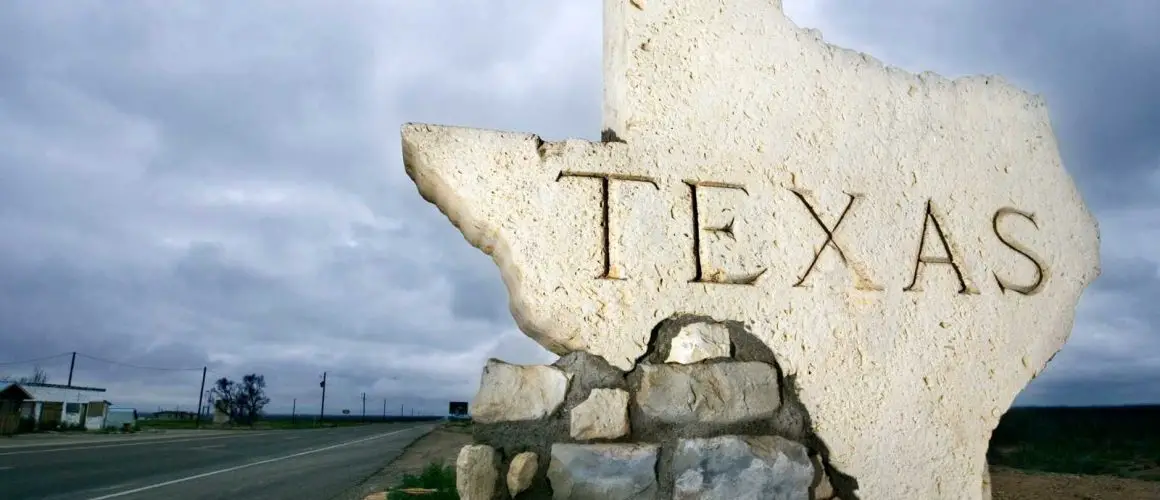 Texas logo sign