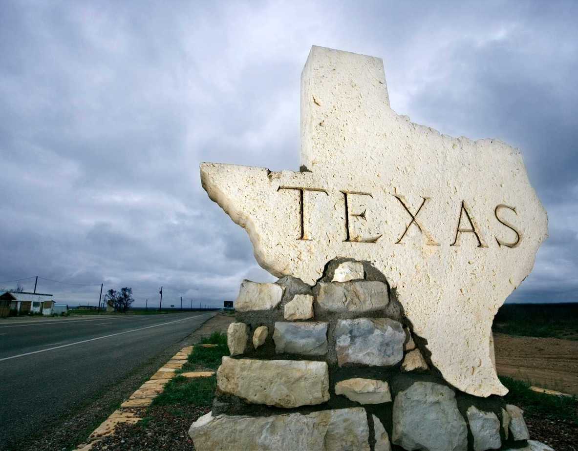 Texas logo sign