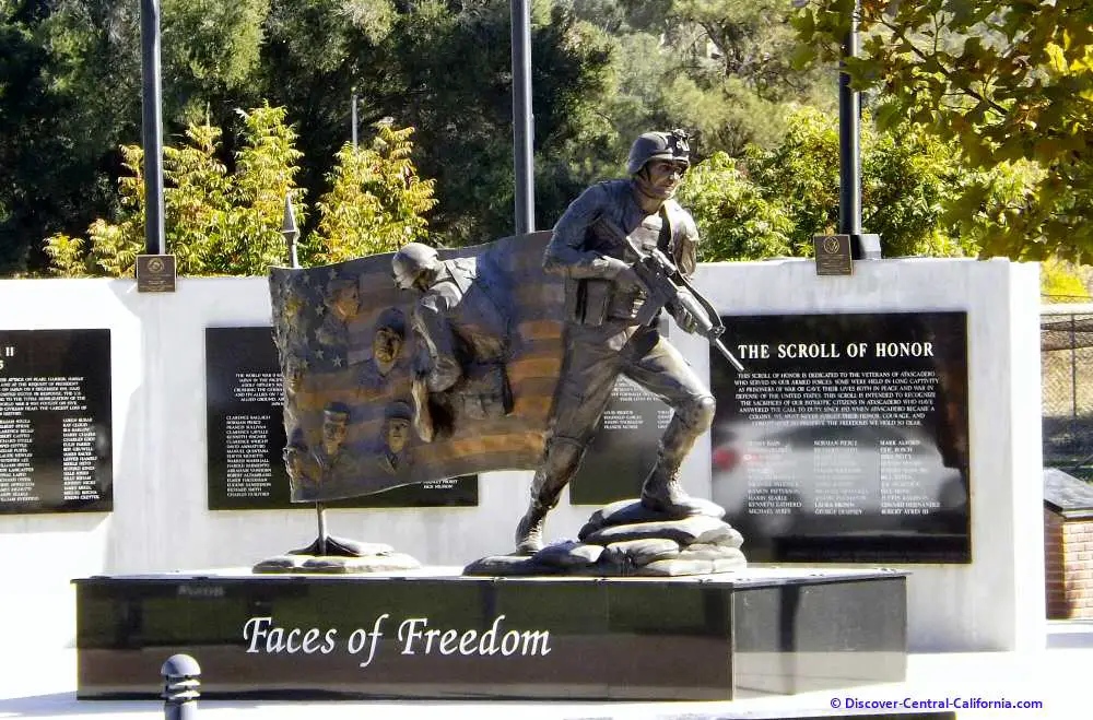 Freedom Veterans Memorial atascadero
