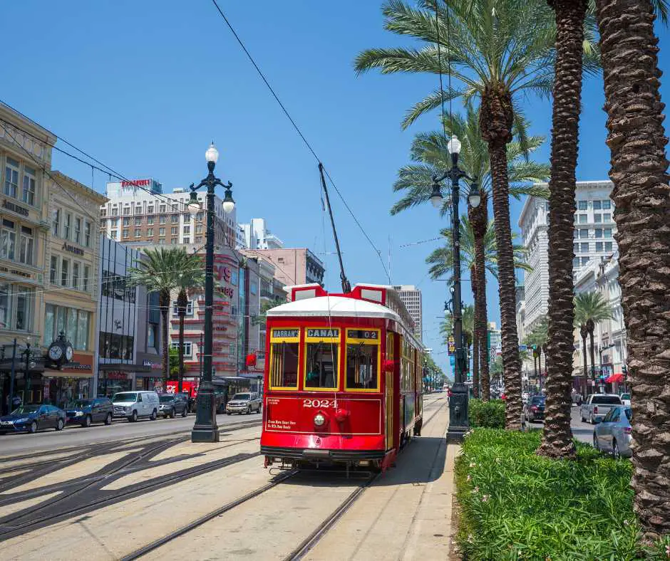 New Orleans' iconic streetcars