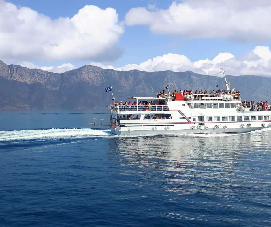 Ferry in Greece