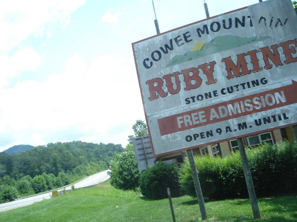 Cowee Mountain Ruby Mine