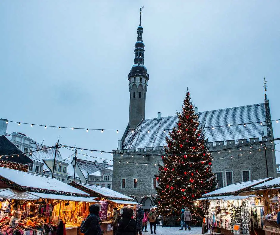 Tallinn, Estonia christmas time